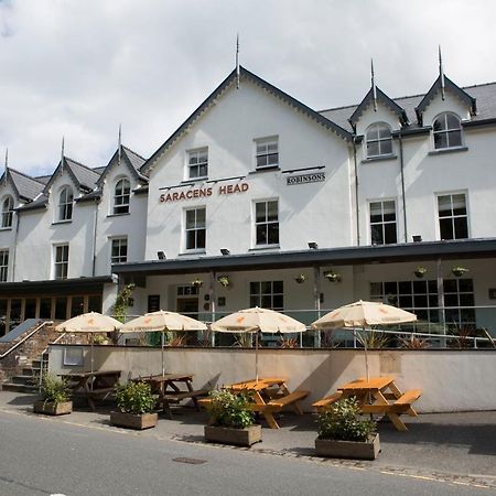 Saracens Head Hotel Beddgelert Bagian luar foto